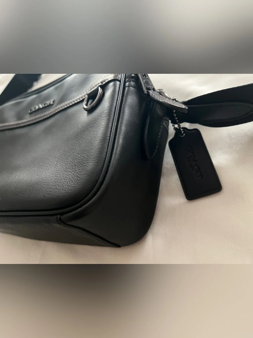 Coach Graham Crossbody Messenger Bag Black